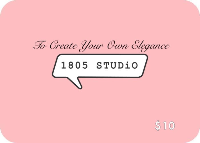 1805 STUDiO Gift Cards